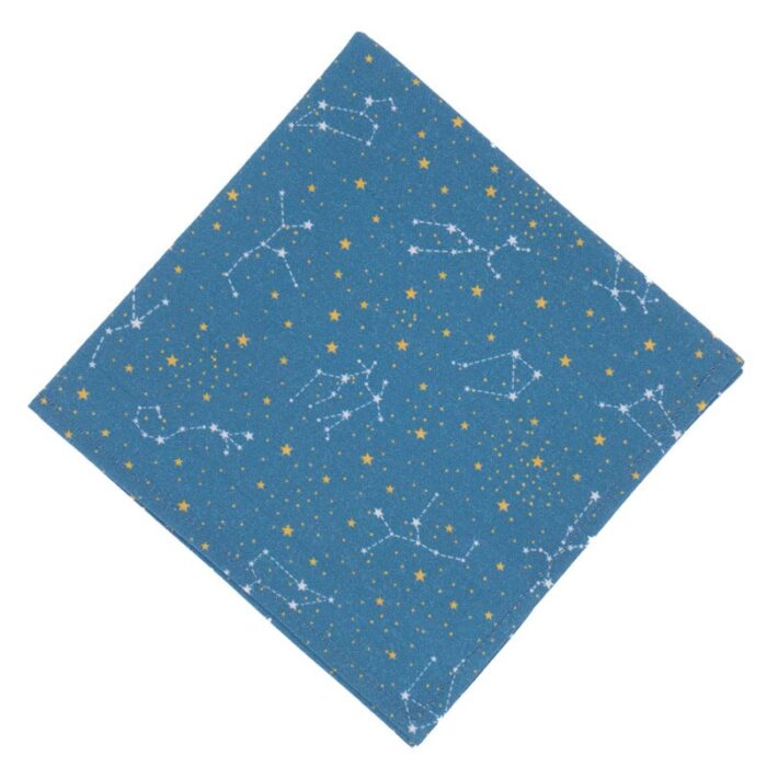 Mouchoir en tissu- Constellation