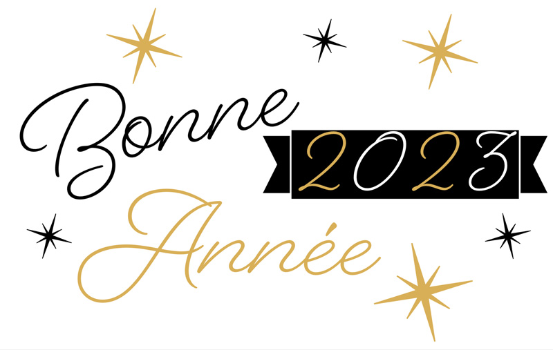 Bonne année 2023 - Le Mouchoir Français