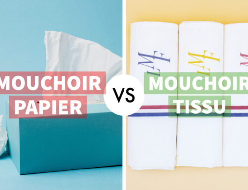 Mouchoirs en tissu VS Mouchoirs en papier
