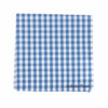 Mouchoir en tissu Vichy bleu