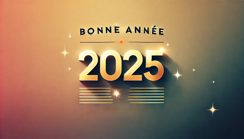 Bonne année 2025 - Le Mouchoir Français