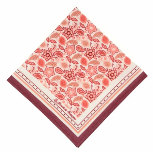 Mouchoir en tissu de luxe - L'Élégant - Rouge
