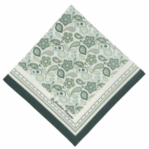 Mouchoir en tissu de luxe - L'Élégant - Vert